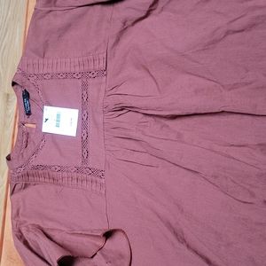 Cotton On Lace Smock Blouse